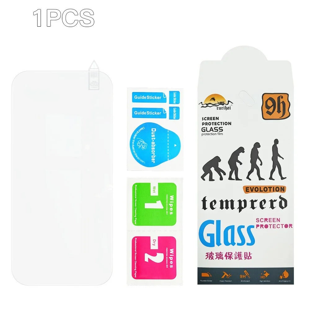 RURIHAI For iPhone 17 Pro Screen Protector 0.26mm 2.5D High Aluminium Silicon Glass Film - 7