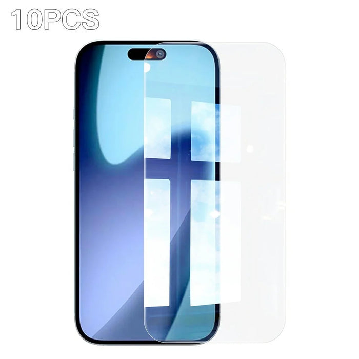 RURIHAI 10Pcs For iPhone 17 Pro Max Screen Protector 0.26mm 2.5D High Aluminium Silicon Glass Film - 1