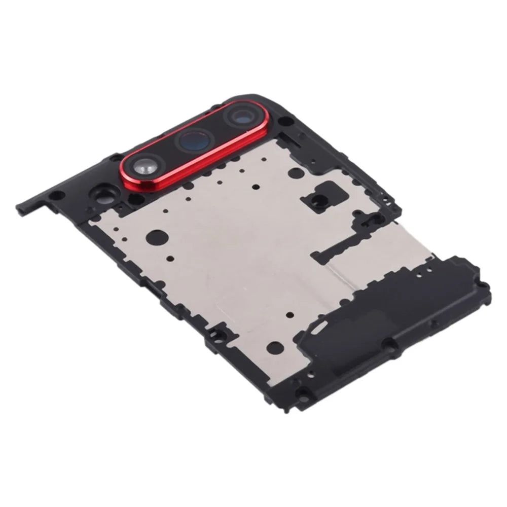For Honor 9X Motherboard Protective Cover with Camera Ring Lens Cover (without Logo) - Red - 1