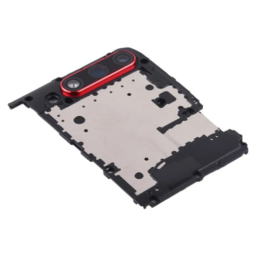 For Honor 9X Motherboard Protective Cover with Camera Ring Lens Cover (without Logo) - Red - 1