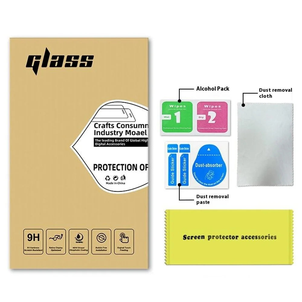 For T-Mobile REVVL 8 / T Phone 3 Screen Protector 9H High Aluminium-Silicon Glass HD Clear Film - 4