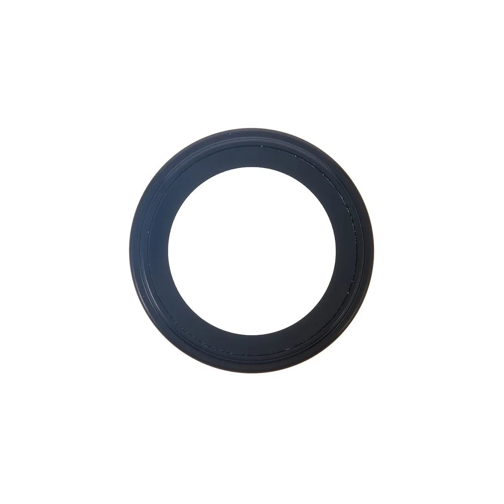 For iPhone Air Camera Lens Protector Metal Ring Tempered Glass Lens Film (Raised Edge) - Titanium Grey - 2