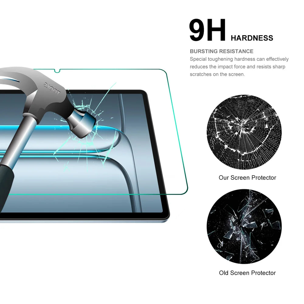ENKAY HAT PRINCE For OnePlus Pad Lite Screen Protector   9H 2.5D 0.33mm High Aluminium-silicon Glass Film - Transparent - 4