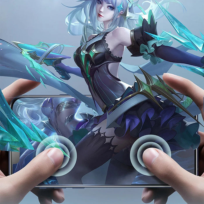 URR For iPhone 14 Pro Screen Protector Silk Printing Tempered Glass Clear Film Support Face ID - 4