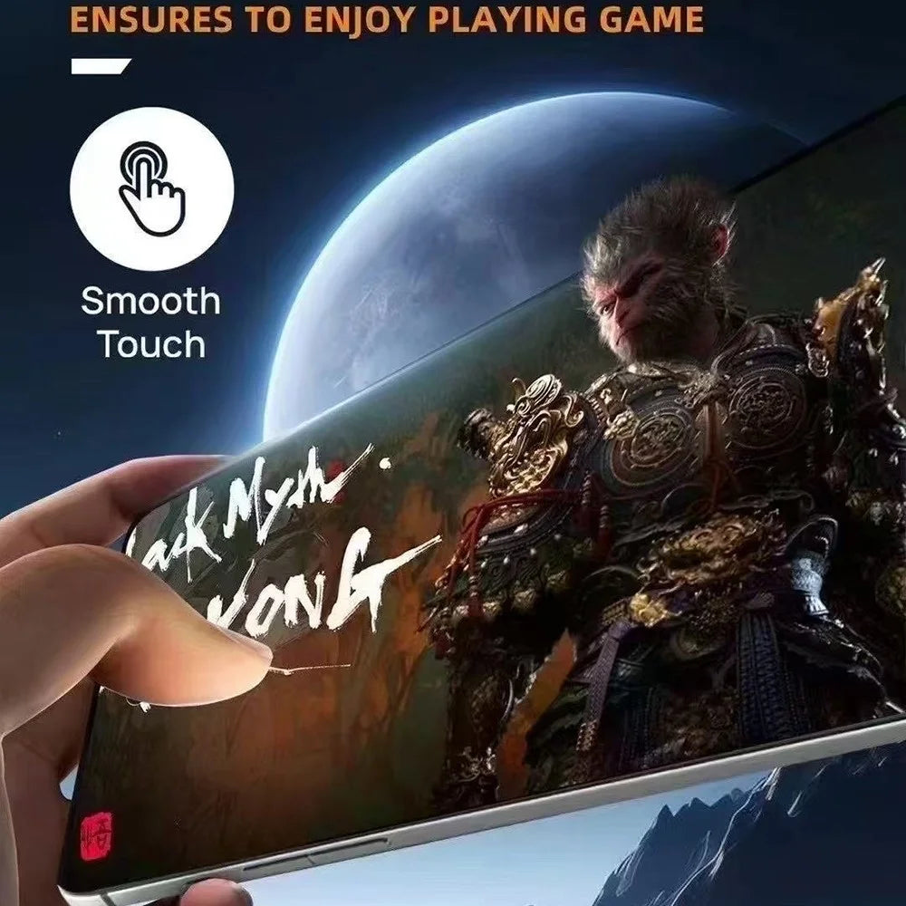 URR For iPhone 17 Pro Anti-Glare Screen Protector 0.26mm 9H Matte Tempered Glass Film Anti-Fingerprint - 4
