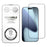 URR For iPhone 17 Pro HD Screen Protector Invisible Shield Ultra Slim Black Edge 9H Tempered Glass Film - 1