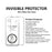 URR For iPhone 17 Pro HD Screen Protector Invisible Shield Ultra Slim Black Edge 9H Tempered Glass Film - 5