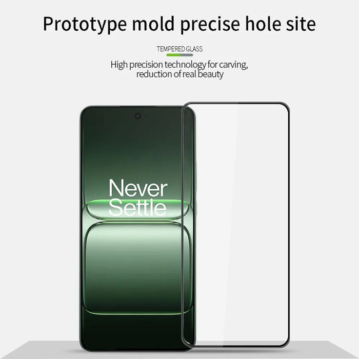 MOFI For OnePlus Ace 5 Racing 5G Screen Protector  9H 3D Curved Tempered Glass Film - Black - 3