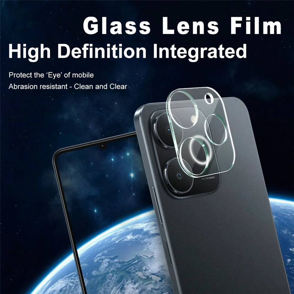 IMAK For Realme Note 70T 4G Tempered Glass Camera Lens Protector + Acrylic Lens Cap - 2