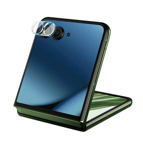 IMAK For Motorola Razr 70 Ultra Razr Ultra (2026) / Razr 60 Ultra 5G Razr Ultra (2025) / Razr 50 Ultra 5G Tempered Glass Camera Lens Protector + Acrylic Lens Cap - 1