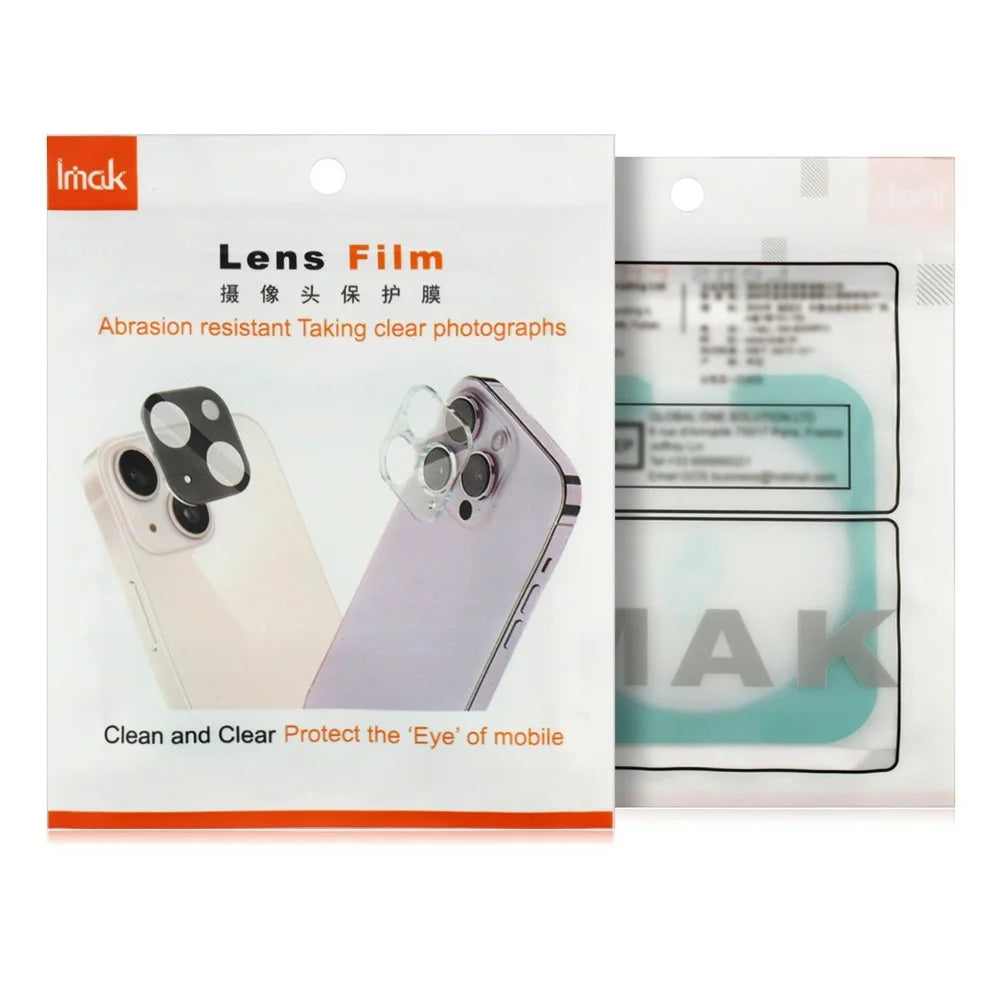IMAK For Motorola Razr 70 Ultra Razr Ultra (2026) / Razr 60 Ultra 5G Razr Ultra (2025) / Razr 50 Ultra 5G Camera Lens Film + Tempered Glass Rear Screen Protector - 4