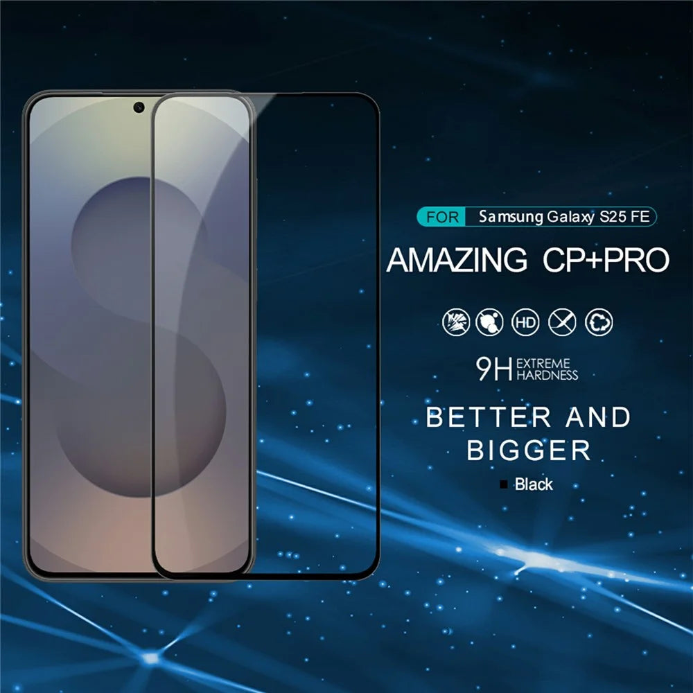 NILLKIN CP+PRO For Samsung Galaxy S25 FE Screen Protector Ultra Clear AGC Glass Film - 5