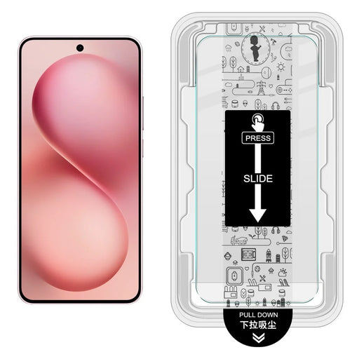 IMAK H Series For vivo S30 5G Tempered Glass Screen Protector Easy Installation Film with Auto Dust-Remove Tool Kit (Fingerprint Unlock) - 2