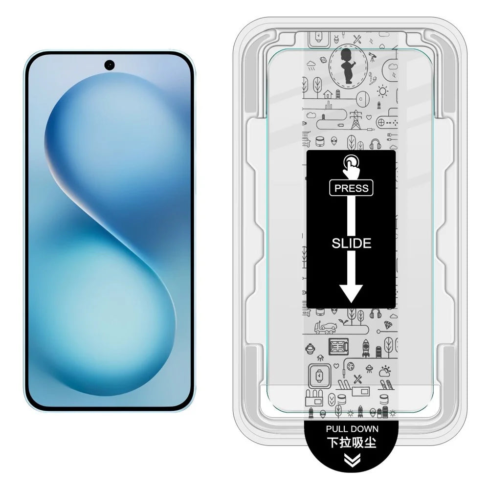 IMAK H Series For vivo S30 Pro mini 5G Tempered Glass Screen Protector Easy Installation Film with Auto Dust-Remove Tool Kit (Fingerprint Unlock) - 2