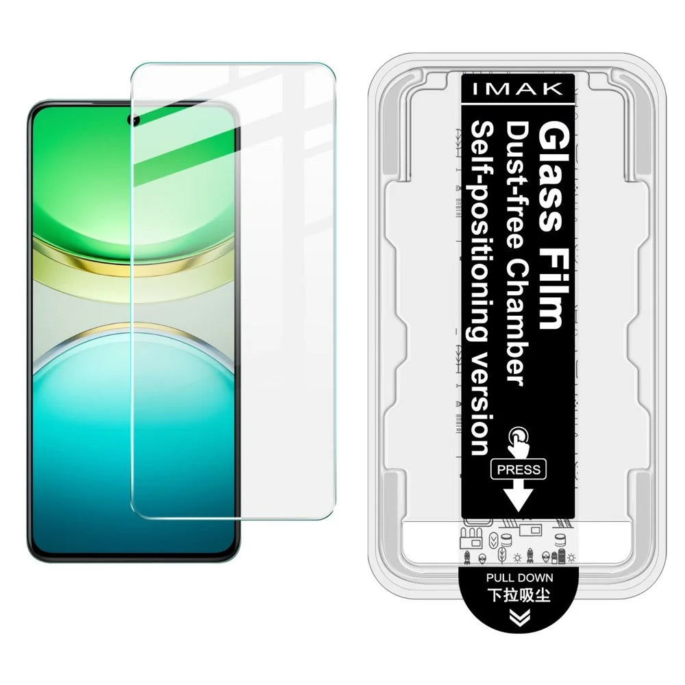 IMAK H Series For vivo Y300 5G Tempered Glass Screen Protector Easy Installation Film with Auto Dust-Remove Tool Kit (Fingerprint Unlock) - 1