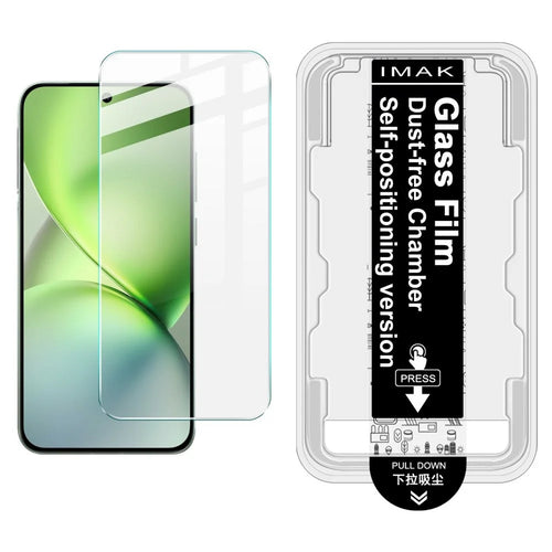 IMAK H Series For vivo X200 Pro mini 5G Tempered Glass Screen Protector Easy Installation Film with Auto Dust-Remove Tool Kit (Fingerprint Unlock) - 1