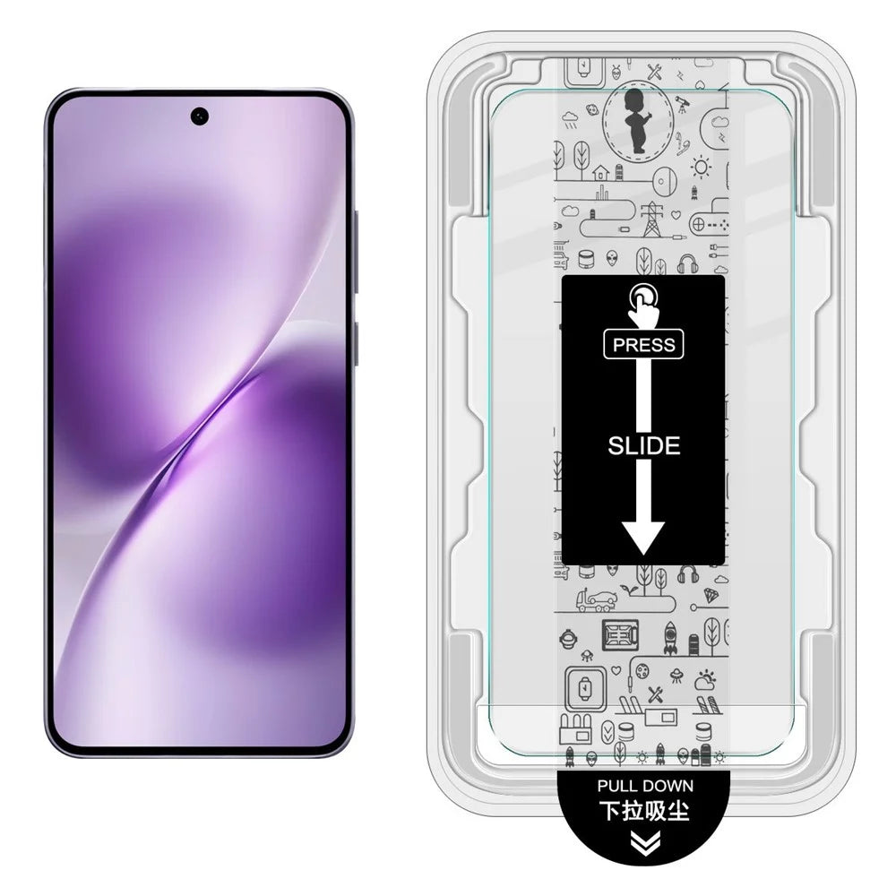 IMAK H Series For vivo X200s 5G Tempered Glass Screen Protector Easy Installation Film with Auto Dust-Remove Tool Kit (Fingerprint Unlock) - 2