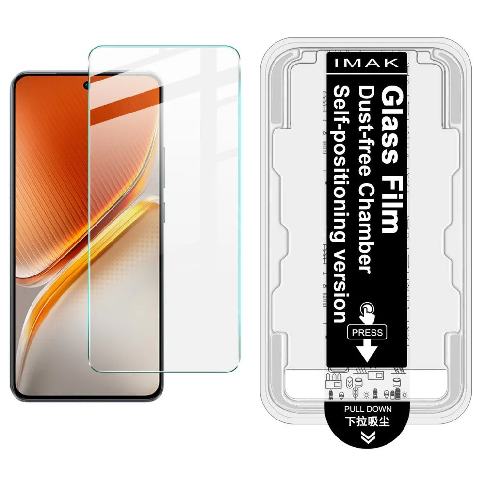 IMAK H Series For vivo iQOO Neo10 5G Tempered Glass Screen Protector Easy Installation Film with Auto Dust-Remove Tool Kit (Fingerprint Unlock) - 1