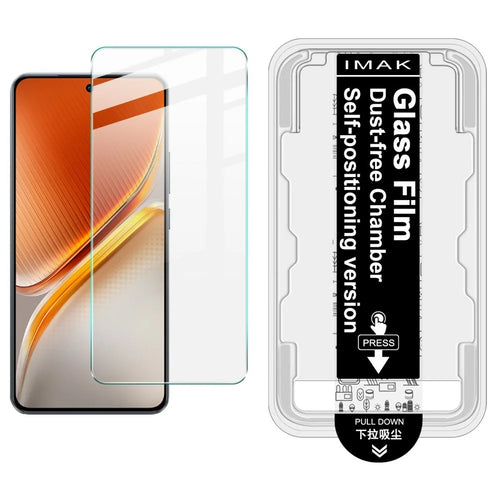 IMAK H Series For vivo iQOO Neo10 5G Tempered Glass Screen Protector Easy Installation Film with Auto Dust-Remove Tool Kit (Fingerprint Unlock) - 1