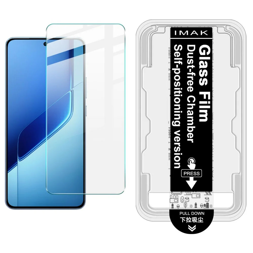 IMAK H Series For vivo iQOO Neo10 Pro+ 5G Tempered Glass Screen Protector Easy Installation Film with Auto Dust-Remove Tool Kit (Fingerprint Unlock) - 1