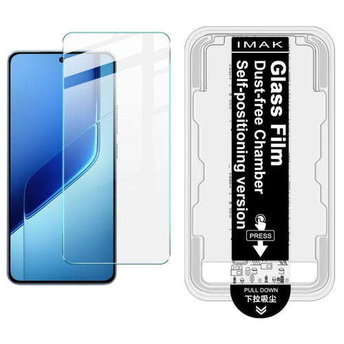 IMAK H Series For vivo iQOO Neo10 Pro+ 5G Tempered Glass Screen Protector Easy Installation Film with Auto Dust-Remove Tool Kit (Fingerprint Unlock) - 1