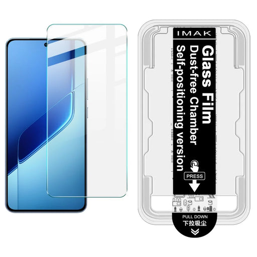 IMAK H Series For vivo iQOO Neo10 Pro+ 5G Tempered Glass Screen Protector Easy Installation Film with Auto Dust-Remove Tool Kit (Fingerprint Unlock) - 1