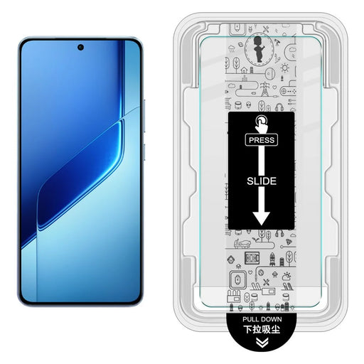 IMAK H Series For vivo iQOO Neo10 Pro+ 5G Tempered Glass Screen Protector Easy Installation Film with Auto Dust-Remove Tool Kit (Fingerprint Unlock) - 2