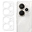 2Pcs For Realme 15 Pro 5G Camera Lens Protector 3D Arc Edge Anti-Scratch Tempered Glass Lens Film - Transparent - 1
