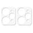 2Pcs For Realme 15 Pro 5G Camera Lens Protector 3D Arc Edge Anti-Scratch Tempered Glass Lens Film - Transparent - 2