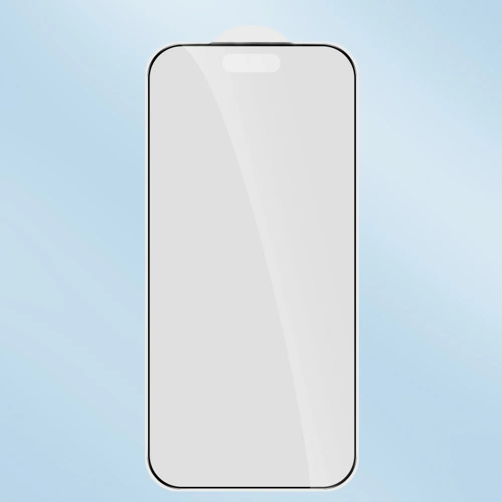 RURIHAI For iPhone 17 Pro Max Full Screen Protector Matte Anti-Glare High Aluminium-silicon Glass Film - 5