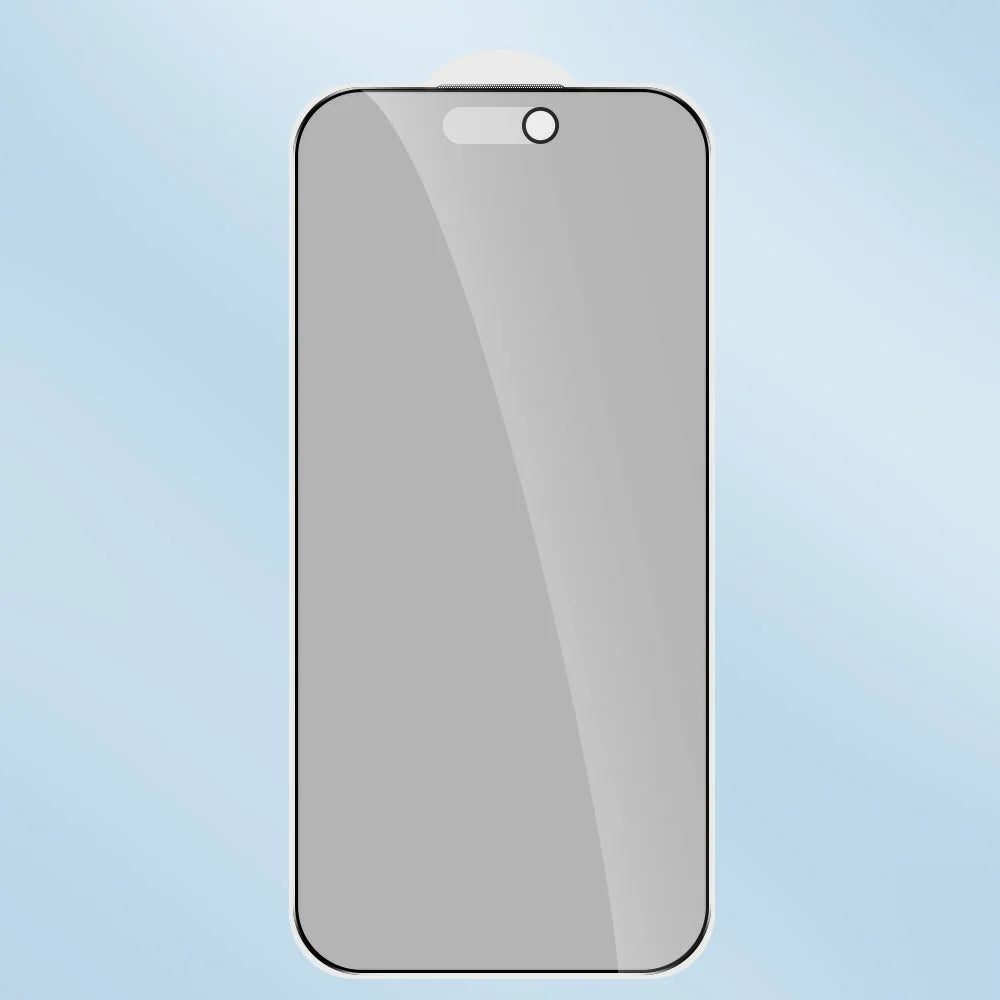 RURIHAI For iPhone 17 Anti-Spy Privacy Screen Protector Matte Anti-Glare High Aluminium-silicon Glass Film - 5