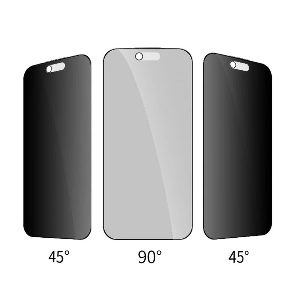 RURIHAI For iPhone Air Anti-Spy Privacy Screen Protector Matte Anti-Glare High Aluminium-silicon Glass Film - 7