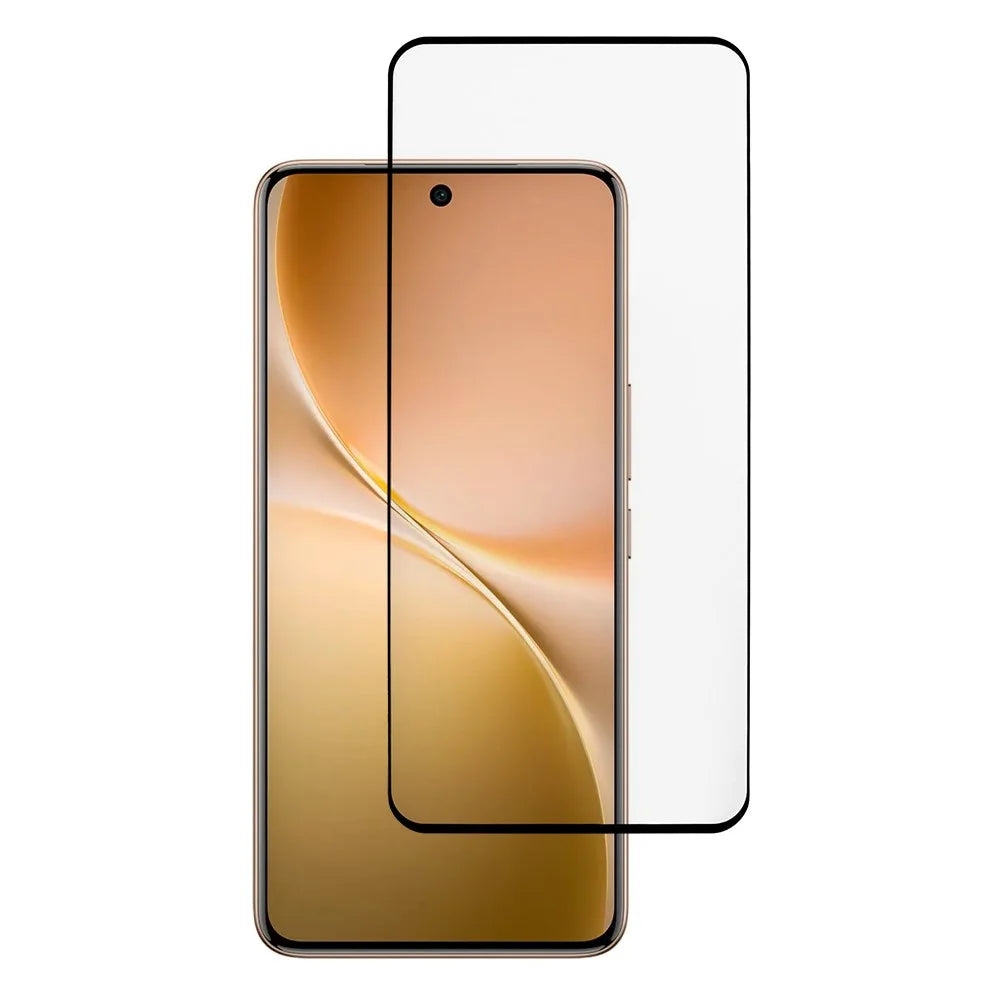 For vivo V60 5G Silk Printing Screen Protector 3D High Aluminum-Silicon Glass Film - 1