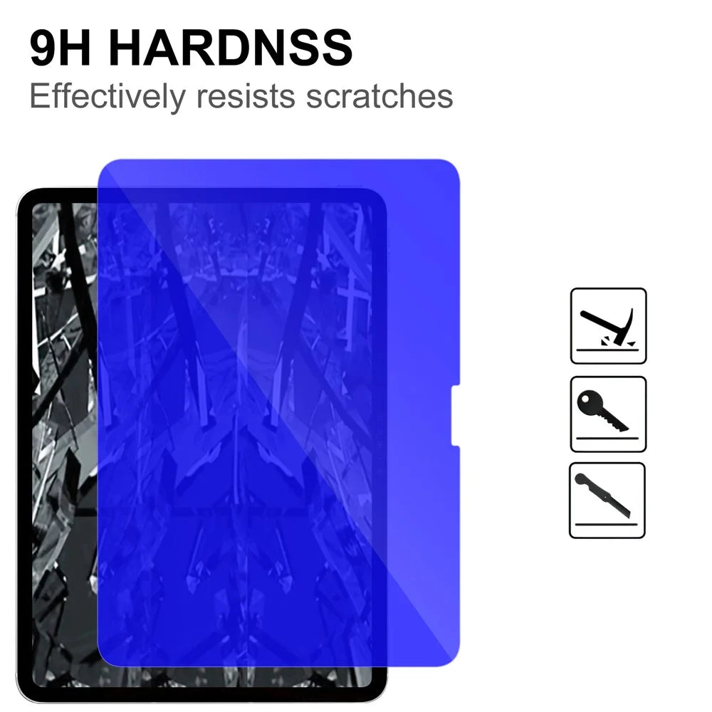 For iPad Pro 13 (2025) / 13 (2024) Tempered Glass Screen Protector Blue Light Blocking Screen Film - 4