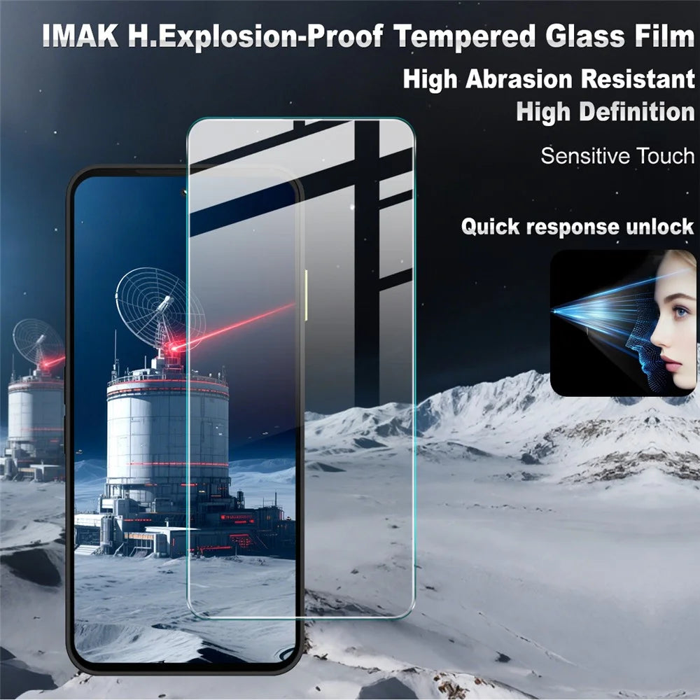 IMAK H Series For Fairphone (Gen. 6) Tempered Glass Screen Protector Shatter-Proof Protection - 3