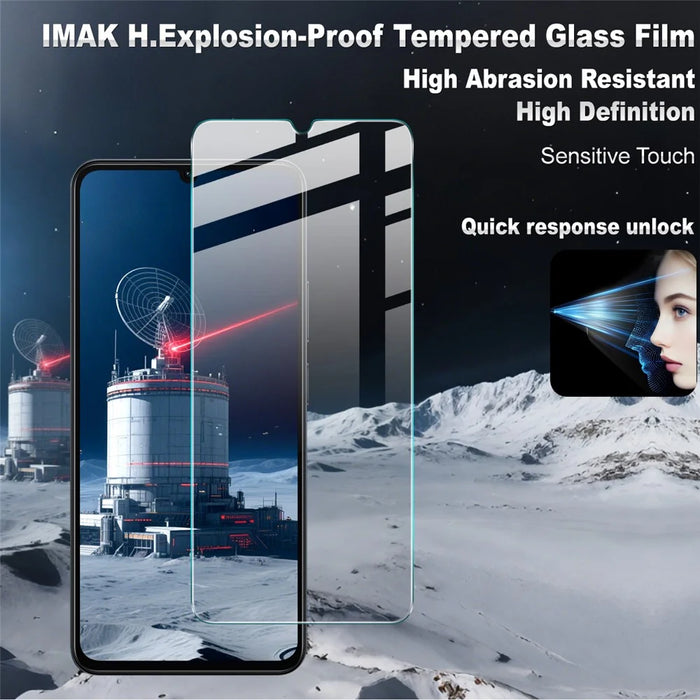 IMAK H Series For Realme Note 70T 4G Tempered Glass Screen Protector Shatter-Proof Protection - 3