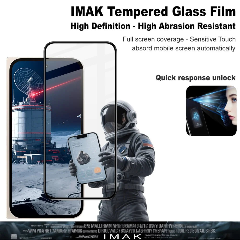 IMAK Pro+ Series For Google Pixel 10 Pro Fold Tempered Glass Screen Protector Sensitive Touch Film - 3