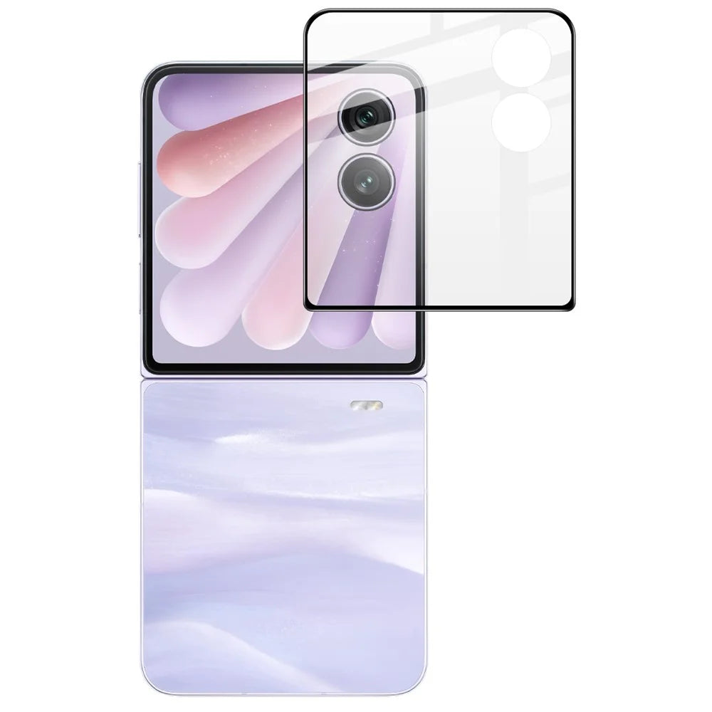 IMAK For Honor Magic V Flip 2 Rear Screen Protector Tempered Glass Full Cover Film - 1