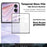 IMAK For Honor Magic V Flip 2 Rear Screen Protector Tempered Glass Full Cover Film - 3