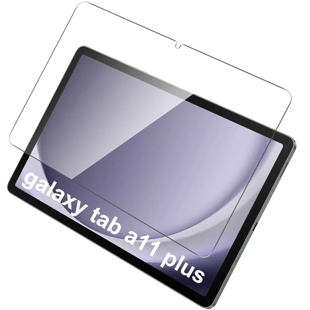 For Samsung Galaxy Tab A11+ / A9+ Tempered Glass Screen Protector 2.5D Straight Edge Screen Film - 1