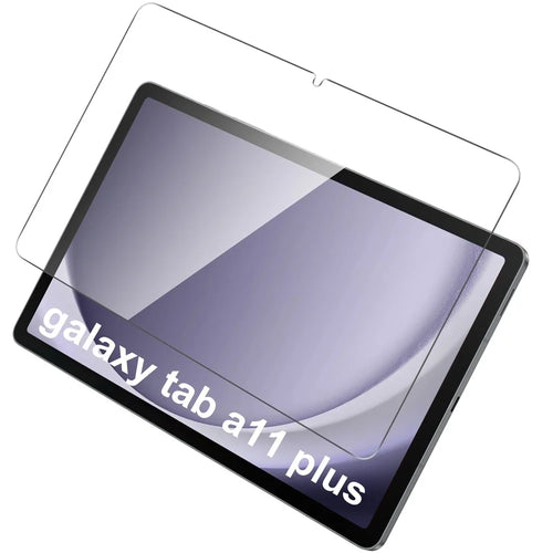 For Samsung Galaxy Tab A11+ / A9+ Tempered Glass Screen Protector 2.5D Straight Edge Screen Film - 1