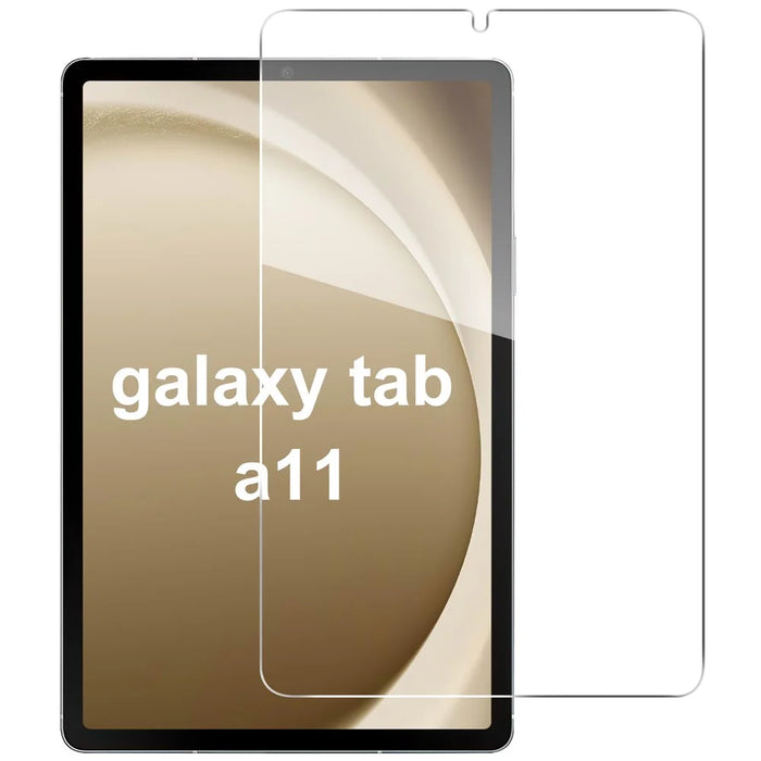 For Samsung Galaxy Tab A11 / A9 Screen Protector Anti-Shatter Arc Edge Tempered Glass Film - 1