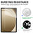For Samsung Galaxy Tab A11 / A9 Screen Protector Anti-Shatter Arc Edge Tempered Glass Film - 4