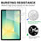 For Samsung Galaxy Tab S10 FE+ Screen Protector Anti-Shatter Arc Edge Tempered Glass Film - 4