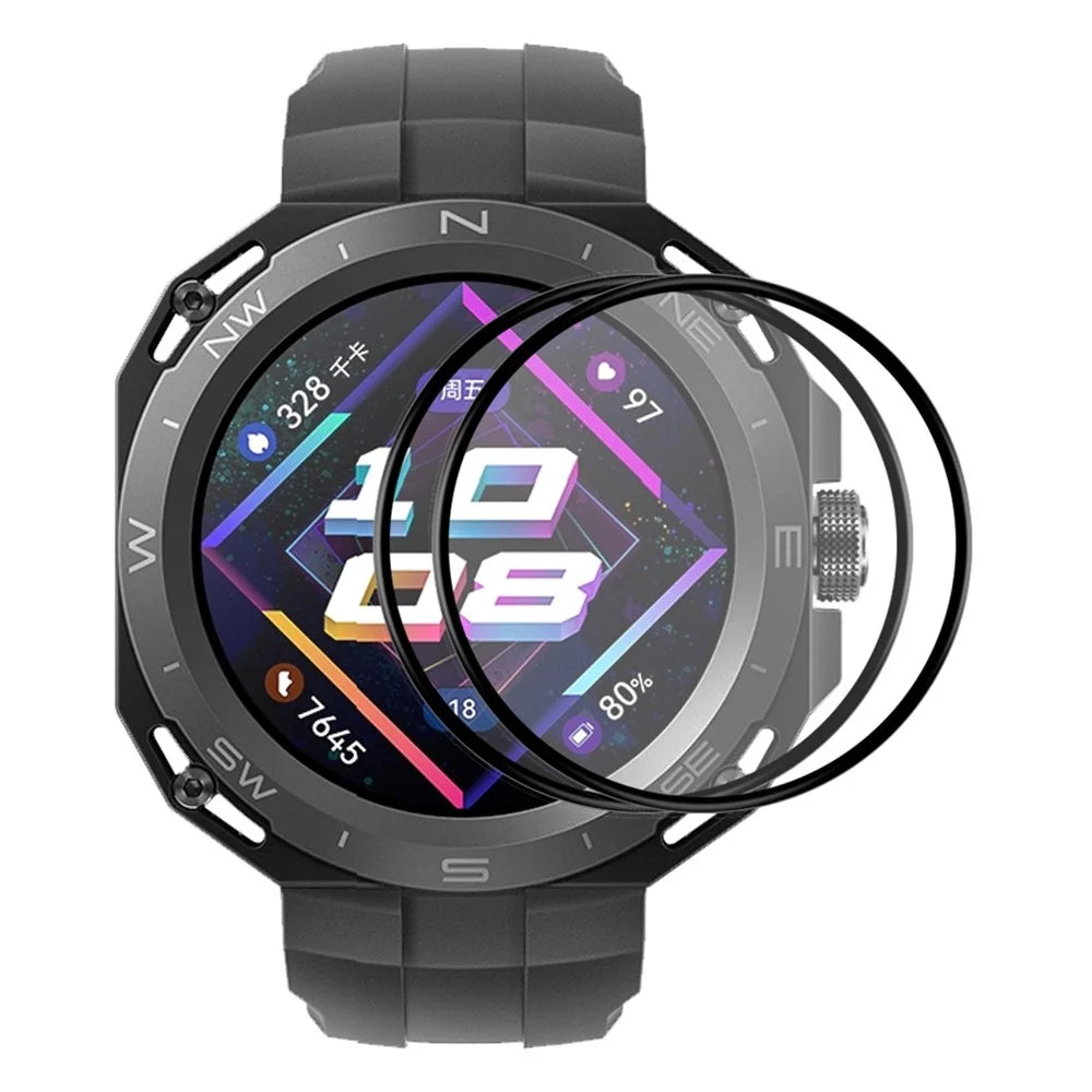 ENKAY HAT PRINCE 2Pcs for Huawei Watch GT Cyber Watch Screen Protector Full Coverage 3D Curved Soft PC Edge Ultra Clear Film - 1