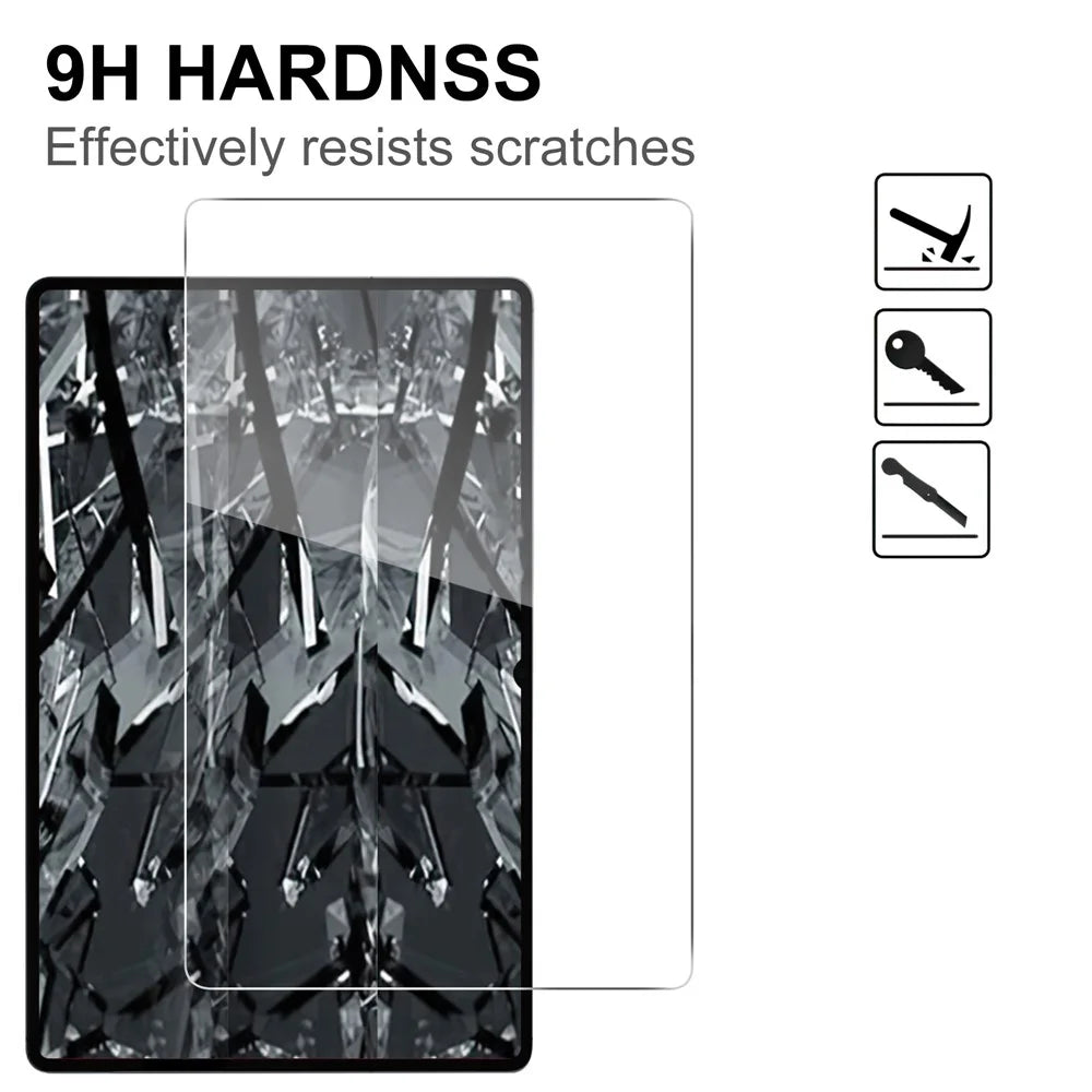 For Samsung Galaxy Tab S11 Ultra Tempered Glass Screen Protector 2.5D Straight Edge Screen Film - 3