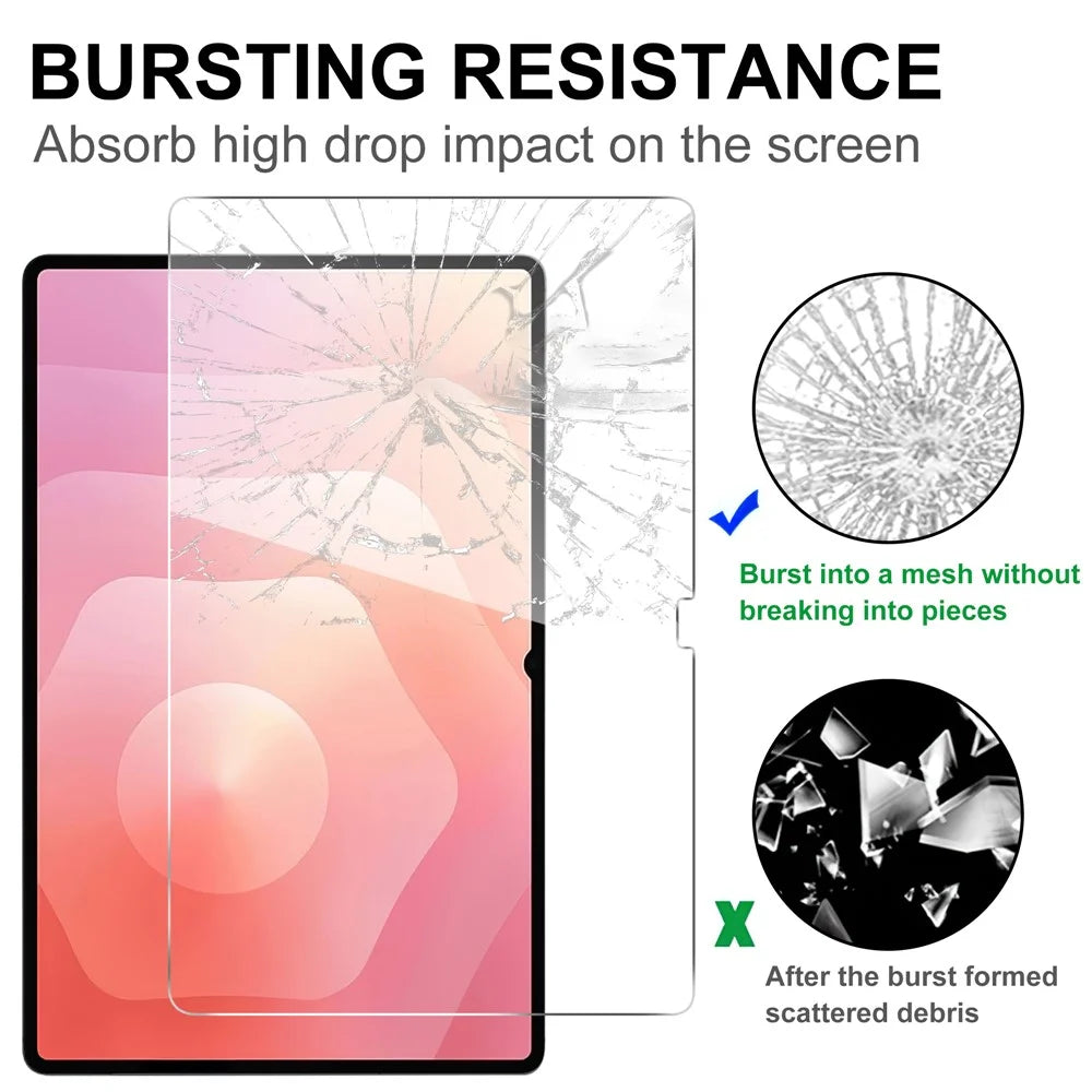 For Samsung Galaxy Tab S11 Ultra Tempered Glass Screen Protector 2.5D Straight Edge Screen Film - 4