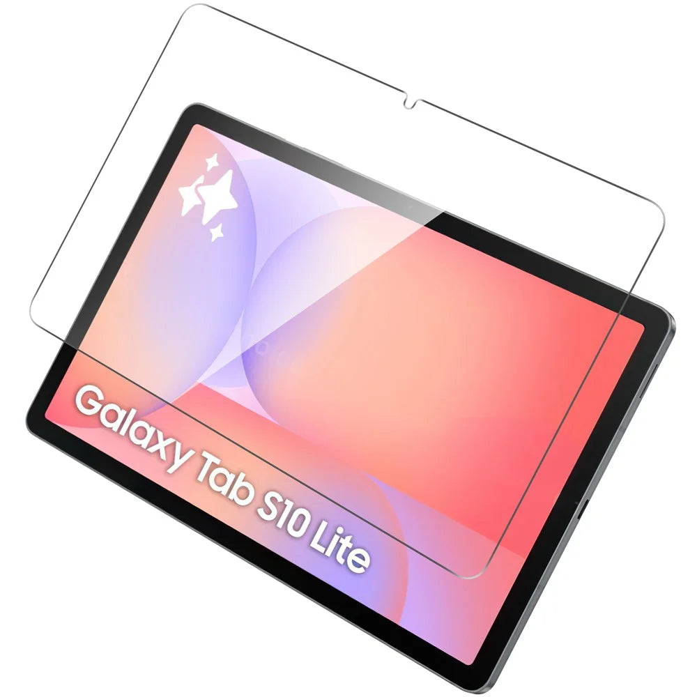 For Samsung Galaxy Tab S10 Lite Tempered Glass Screen Protector 2.5D Straight Edge Screen Film - 1