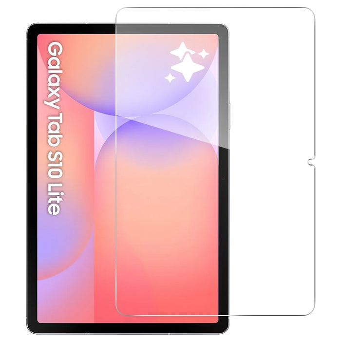 For Samsung Galaxy Tab S10 Lite Screen Protector Anti-Shatter Arc Edge Tempered Glass Film - 1