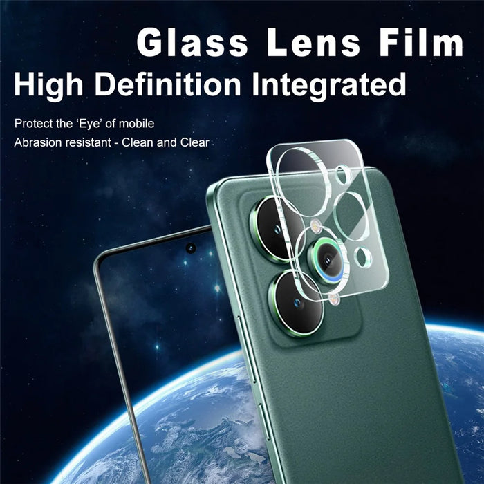 IMAK For Realme 15 Pro 5G Tempered Glass Camera Lens Protector + Acrylic Lens Cap - 3